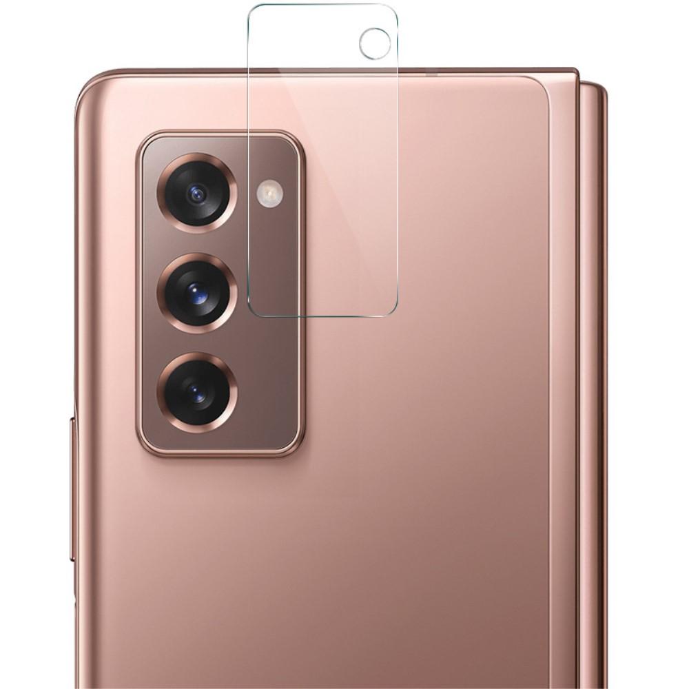 2-pack Härdat Glas Linsskydd Samsung Galaxy Z Fold 2 Genomskinlig