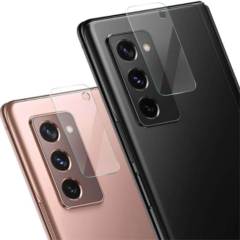 2-pack Härdat Glas Linsskydd Samsung Galaxy Z Fold 2 Genomskinlig