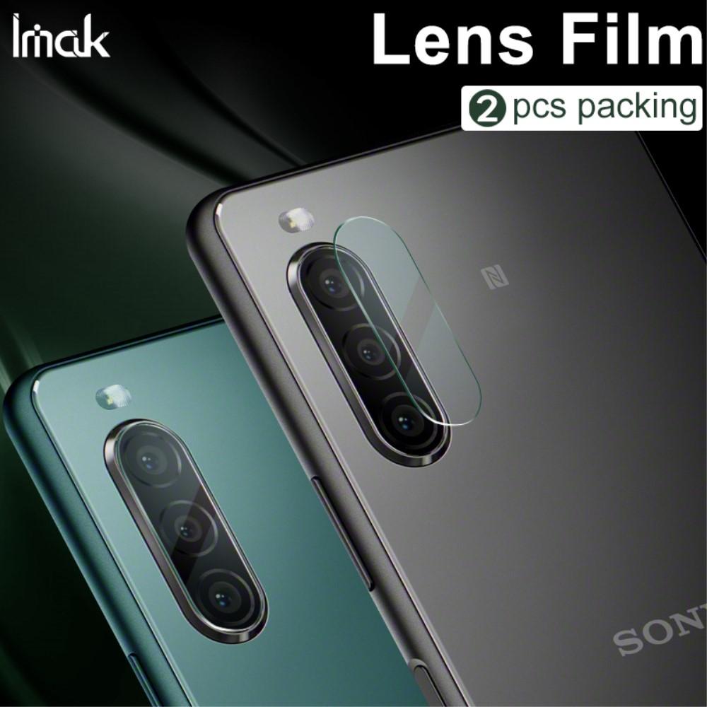 2-pack Härdat Glas Linsskydd Sony Xperia 10 II