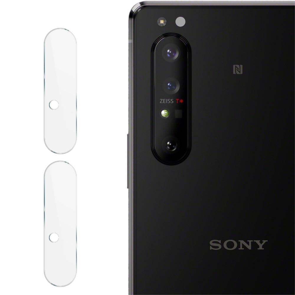 2-pack Härdat Glas Linsskydd Sony Xperia 1 II