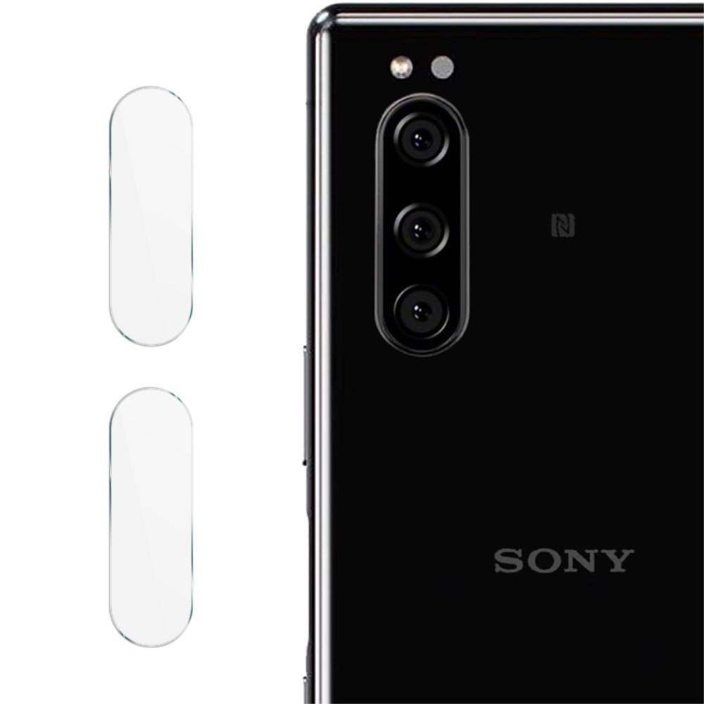 2-pack Härdat Glas Linsskydd Sony Xperia 5