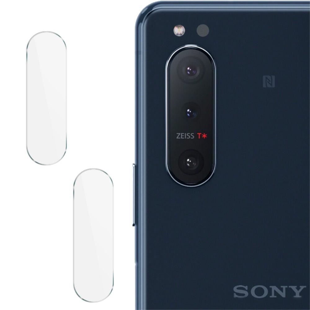 2-pack Härdat Glas Linsskydd Sony Xperia 5 II