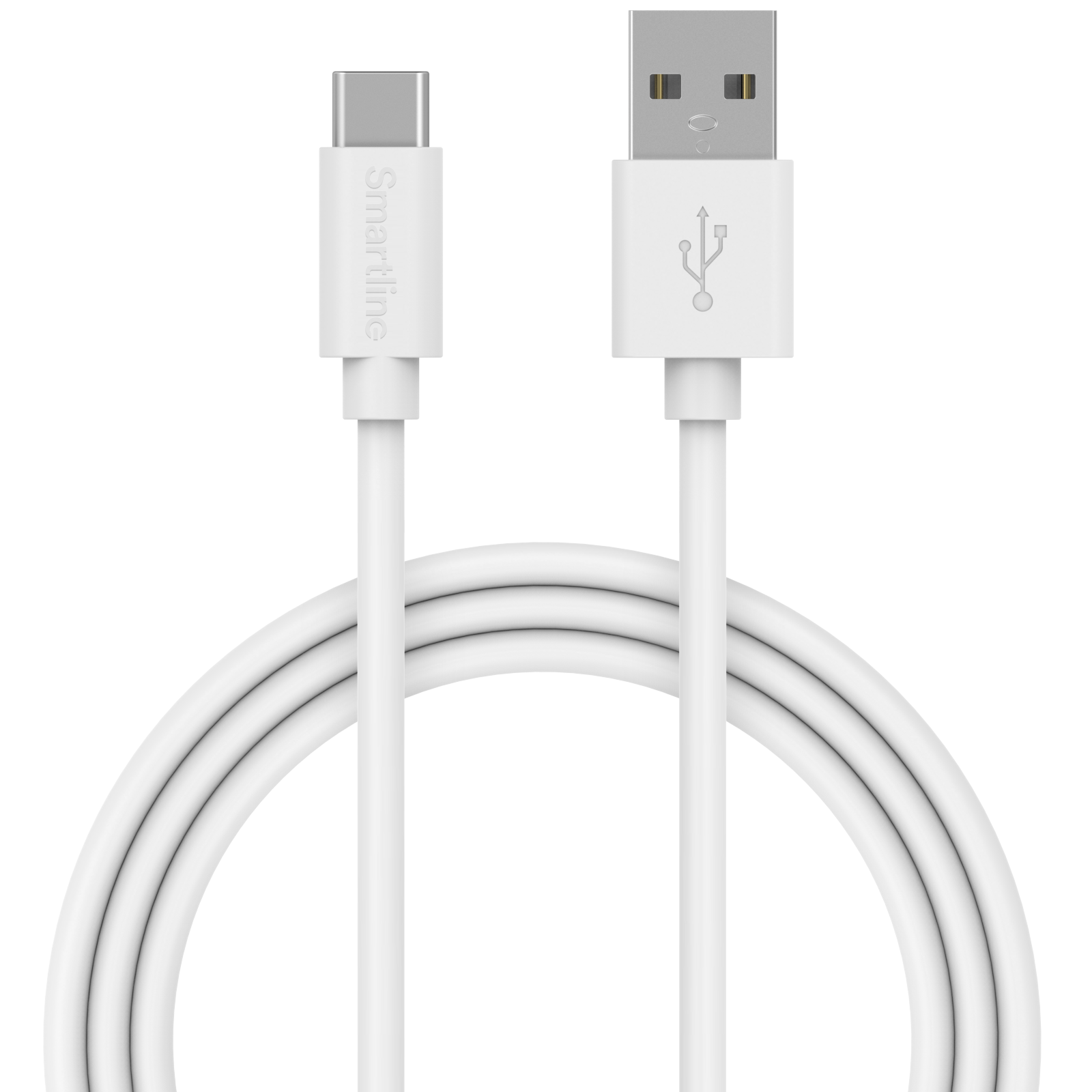 USB-kabel USB-C 3m Vit