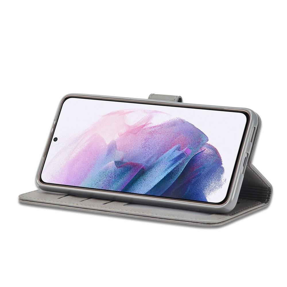 Plånboksfodral Samsung Galaxy S21 grå