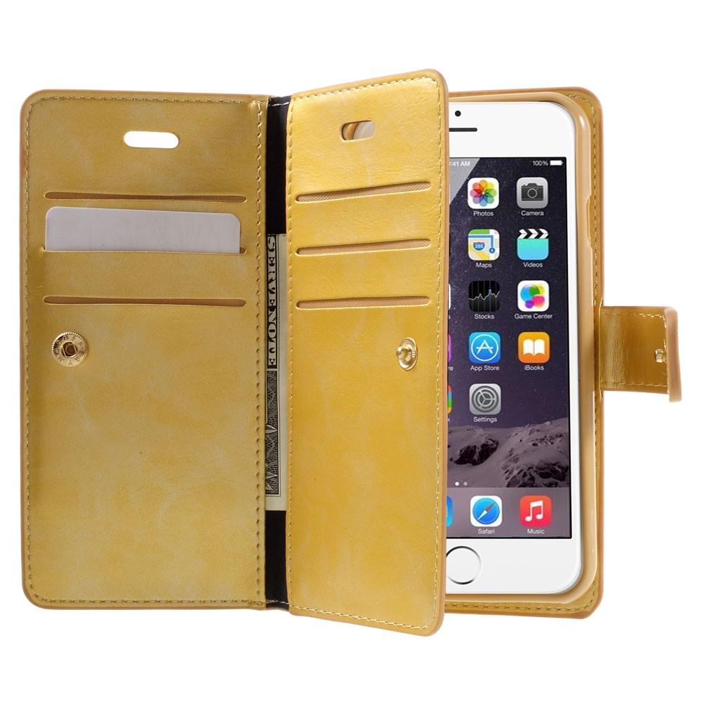 Mansoor Wallet Diary Case iPhone 7/8/SE guld