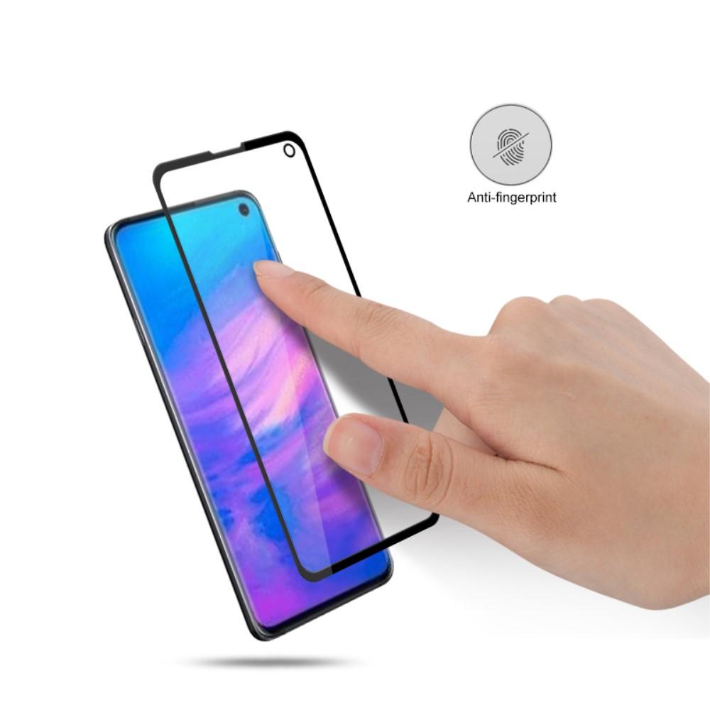 Heltäckande Härdat Glas Galaxy S10e svart