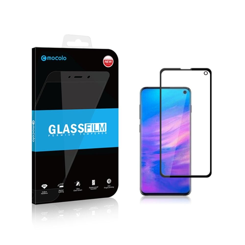 Heltäckande Härdat Glas Galaxy S10e svart