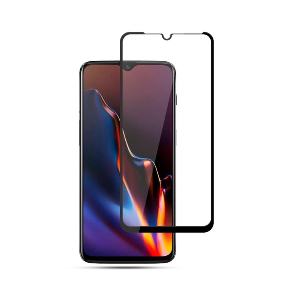 Heltäckande Härdat Glas OnePlus 6T svart