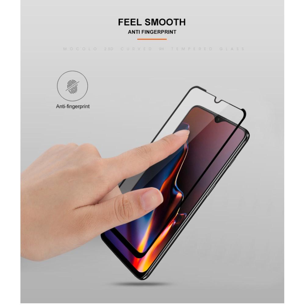 Heltäckande Härdat Glas OnePlus 6T svart