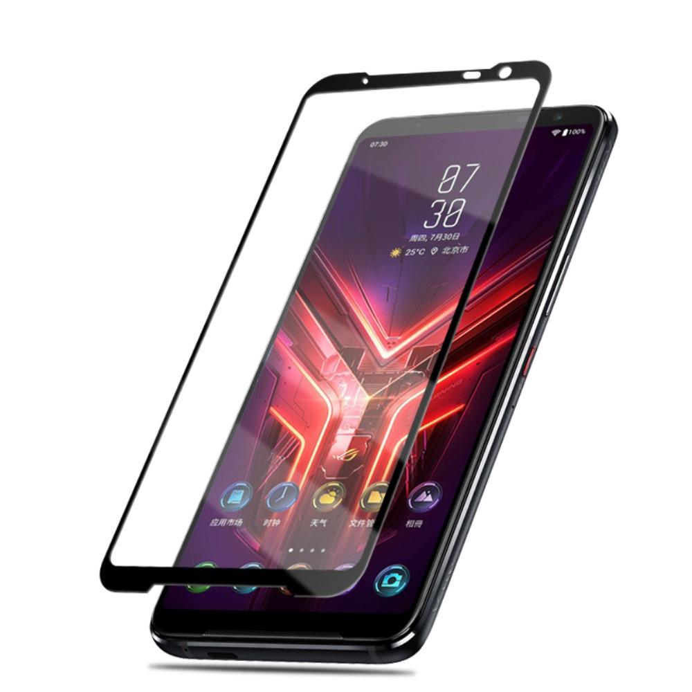 Heltäckande Härdat Glas Asus ROG Phone 3 svart