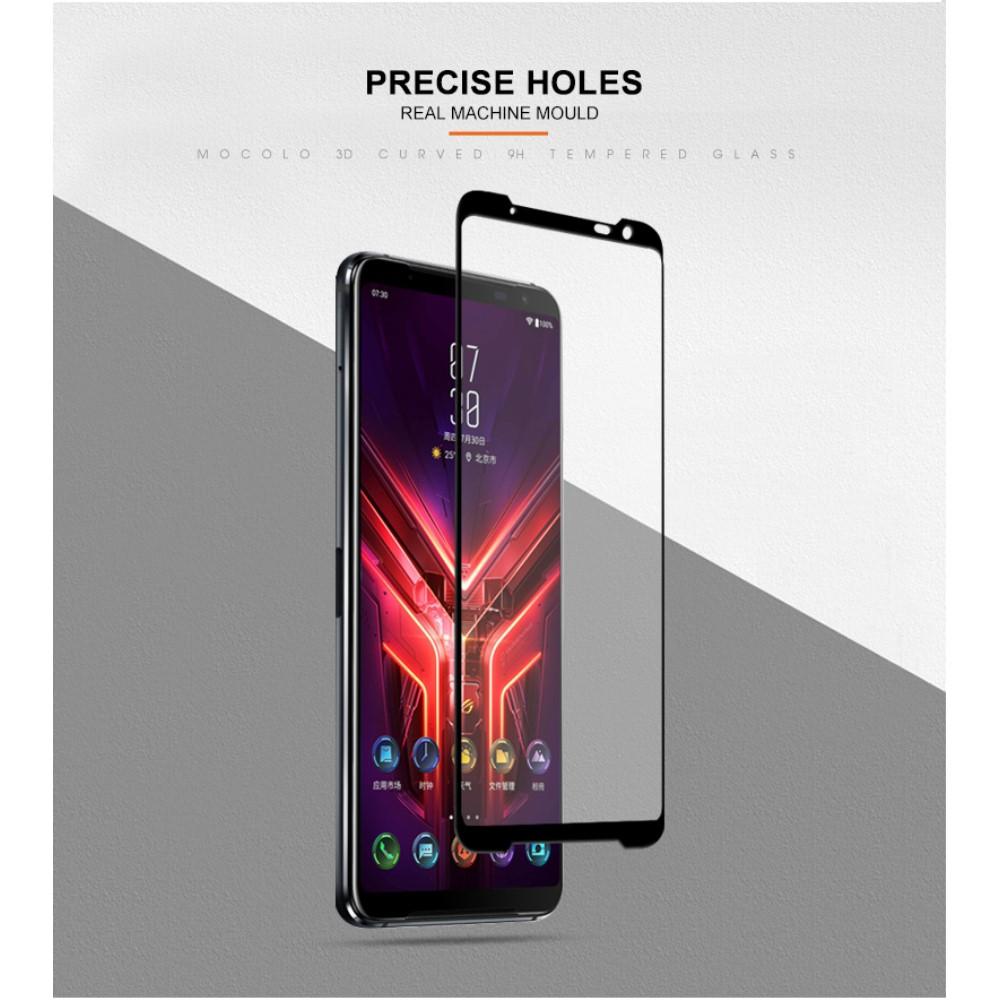 Heltäckande Härdat Glas Asus ROG Phone 3 svart