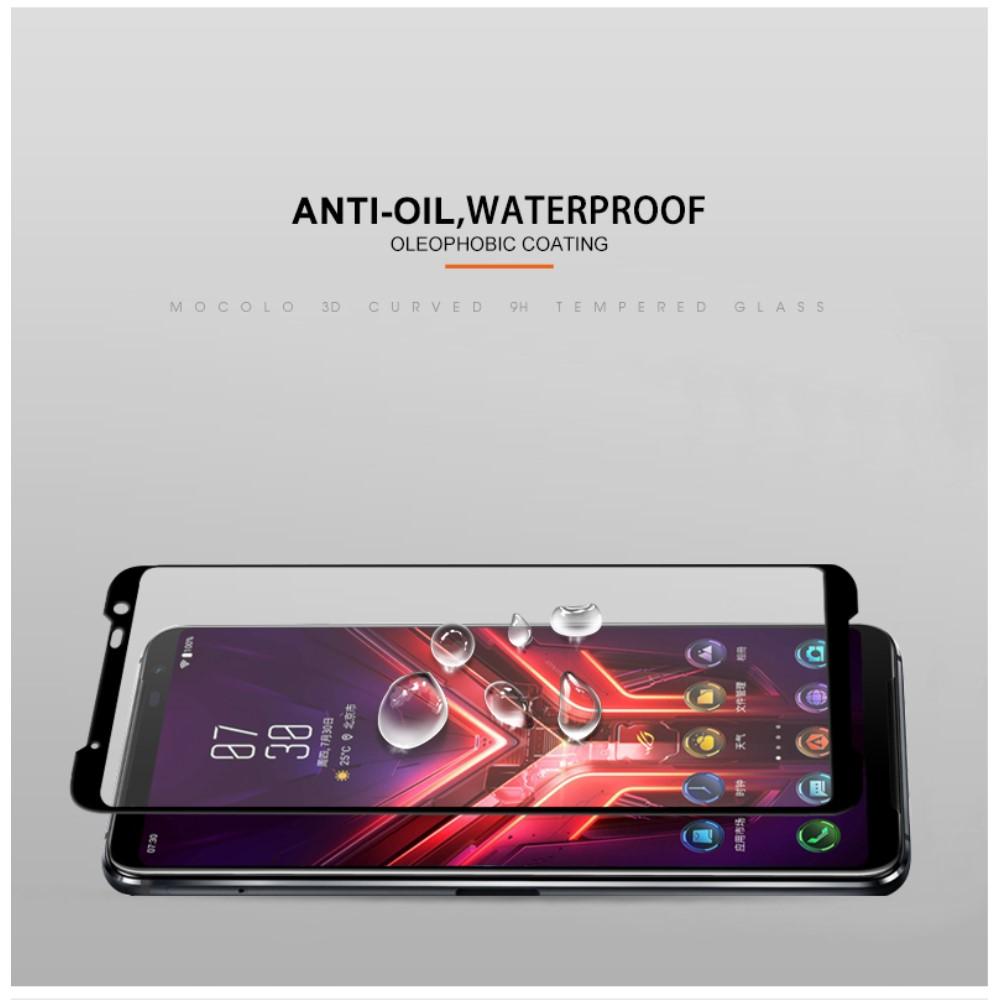 Heltäckande Härdat Glas Asus ROG Phone 3 svart