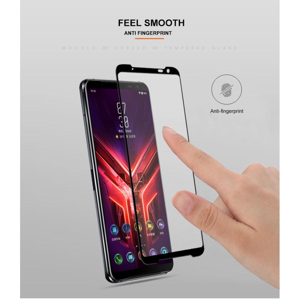 Heltäckande Härdat Glas Asus ROG Phone 3 svart