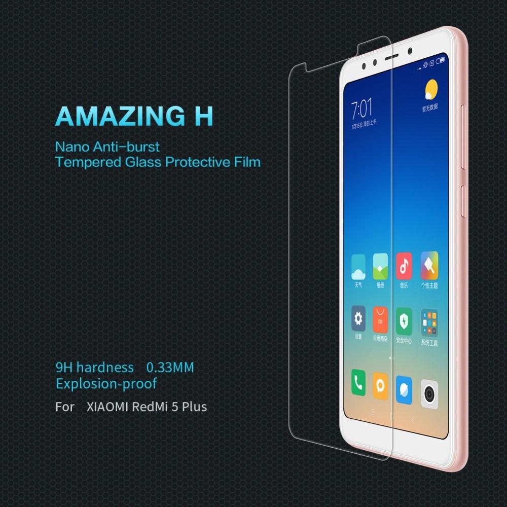 Amazing H Härdat Glas Skärmskydd Xiaomi Redmi 5 Plus