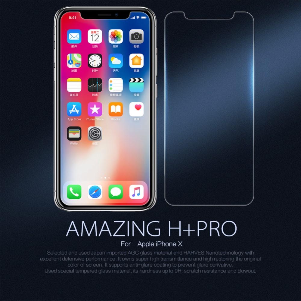 Amazing H+PRO Härdat Glas Skydd iPhone X/XS/11 Pro