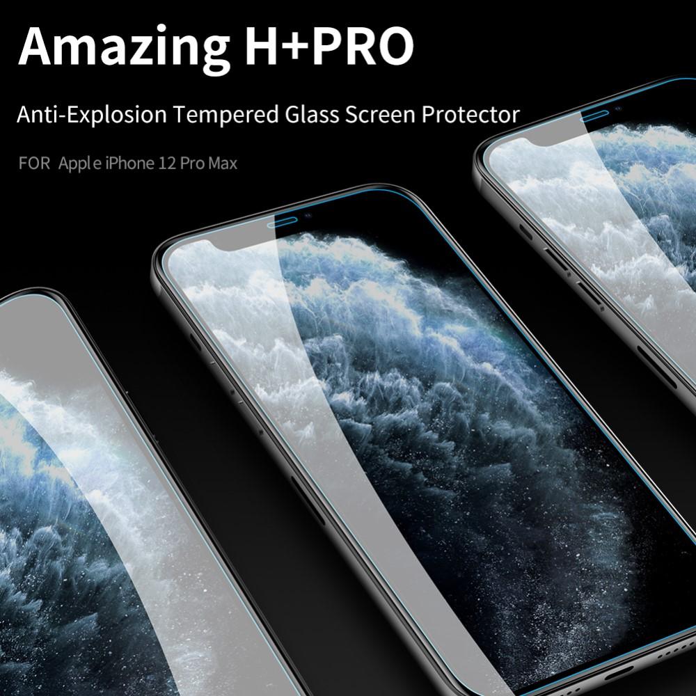 Amazing H+PRO Härdat Glas Skydd iPhone 12 Pro Max