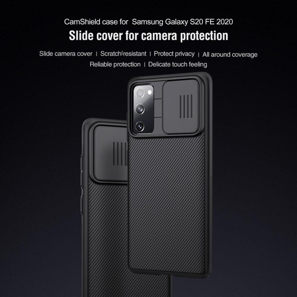 CamShield Skal Samsung Galaxy S20 FE Svart