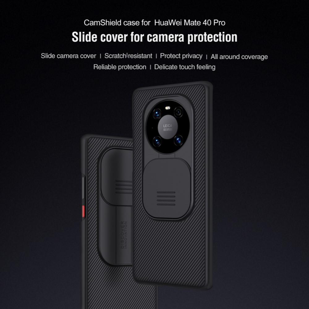 CamShield Skal Huawei Mate 40 Pro Svart