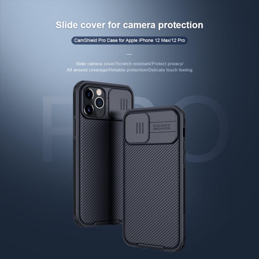 CamShield Skal iPhone 12 Pro Max blå