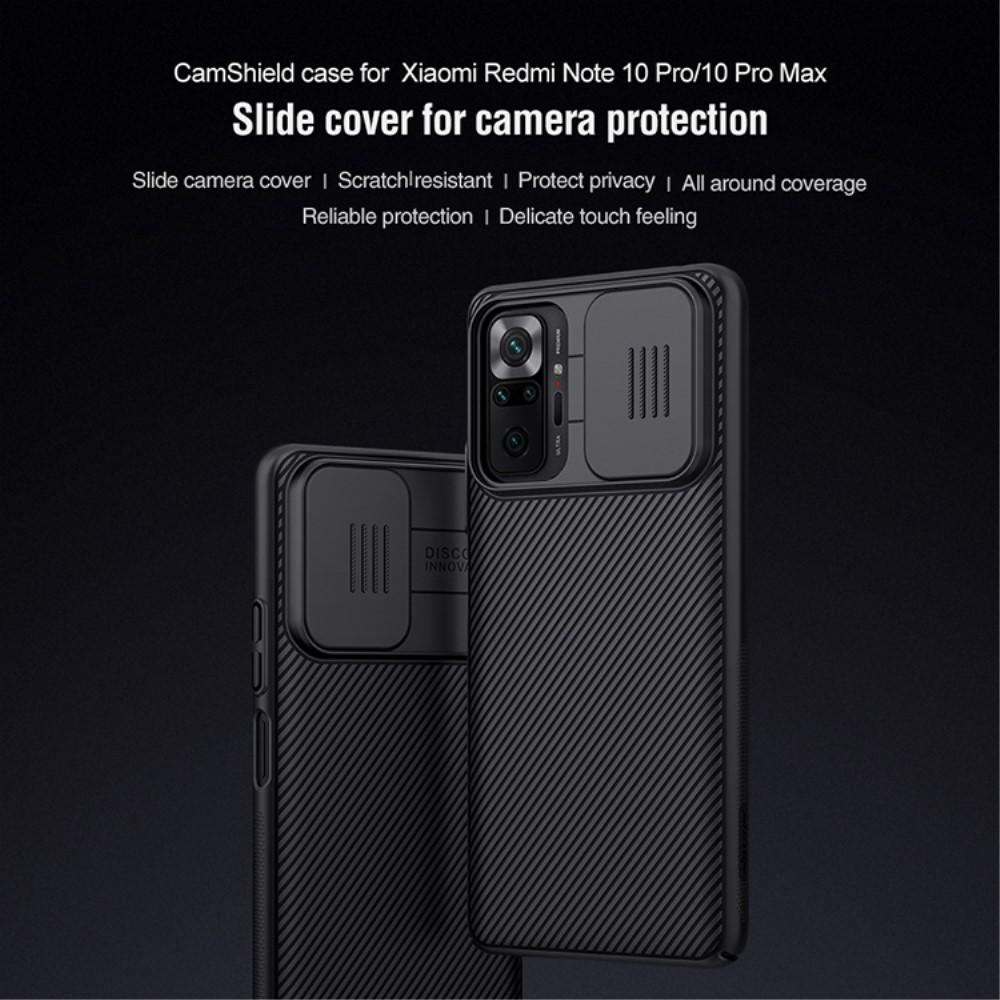 CamShield Skal Xiaomi Redmi Note 10 Pro/Redmi Note 10 Pro Max Svart