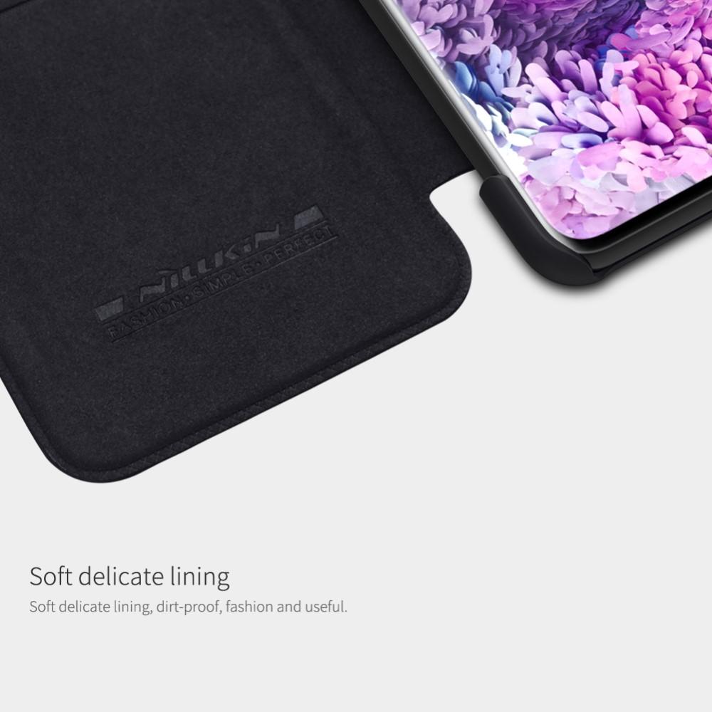 Qin Series Läderfodral Samsung Galaxy S21 Plus svart