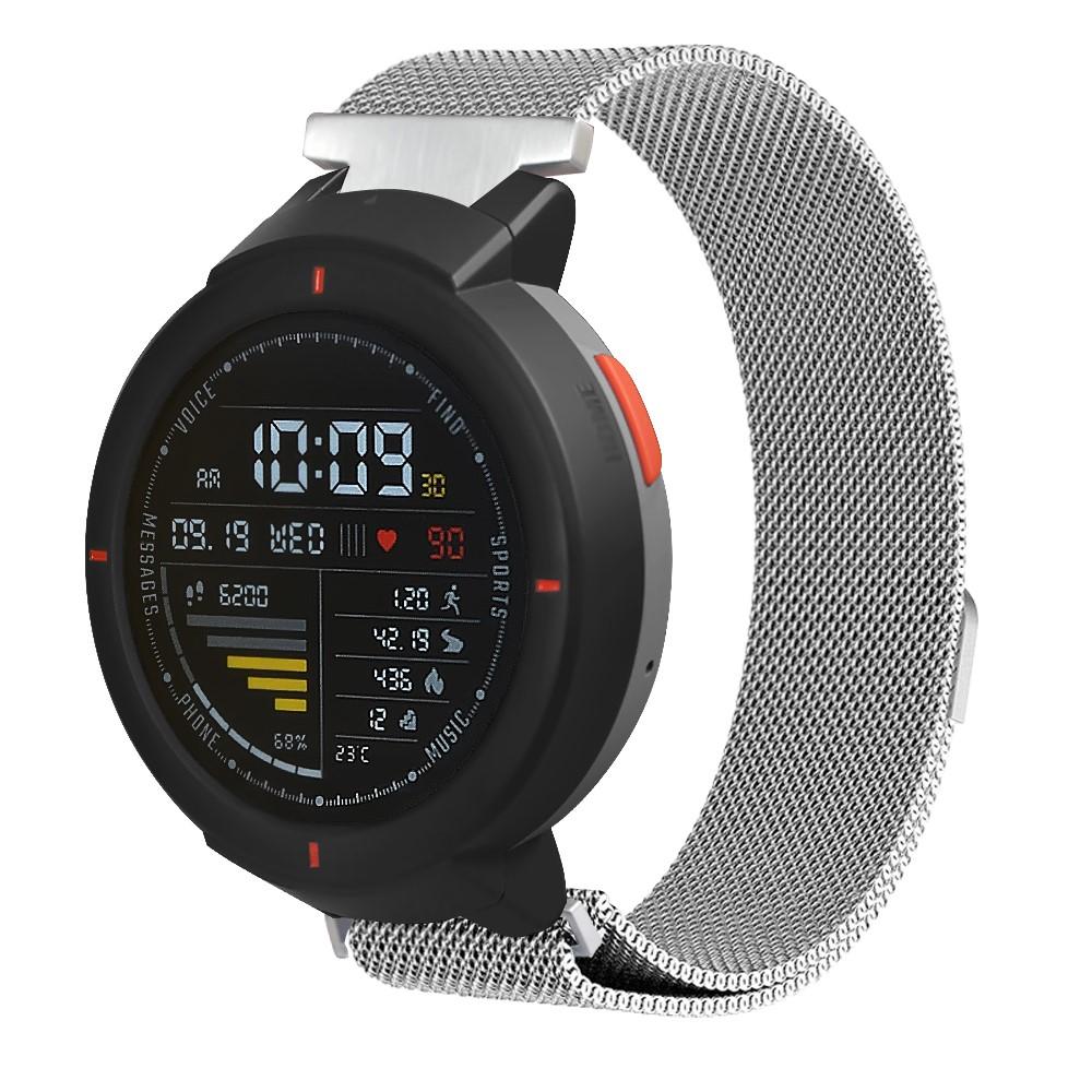 Armband Milanese Amazfit Verge silver