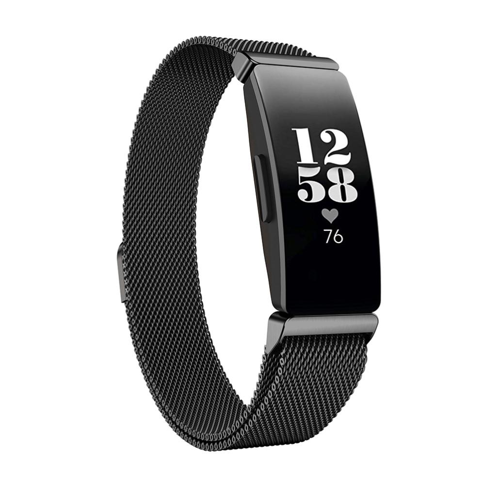 Armband Milanese Fitbit Inspire/Inspire HR/Inspire 2 svart