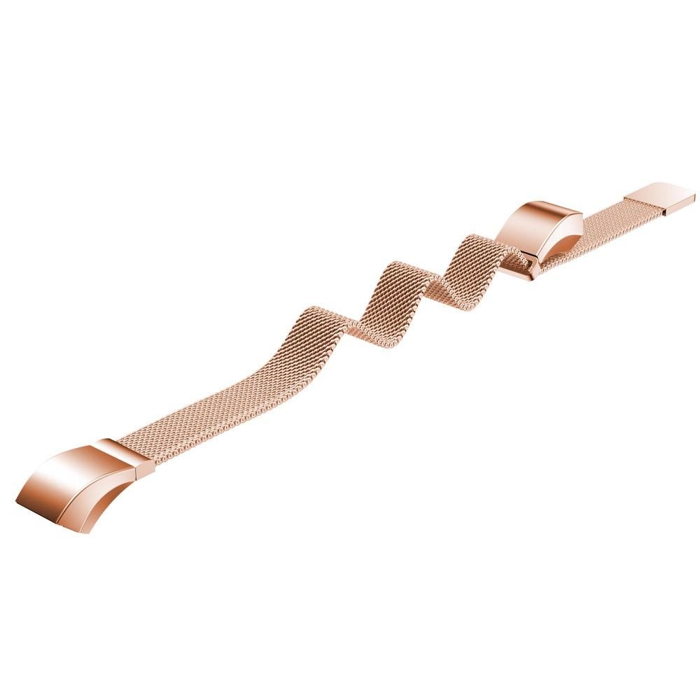 Armband Milanese Loop Fitbit Alta/Alta HR roséguld