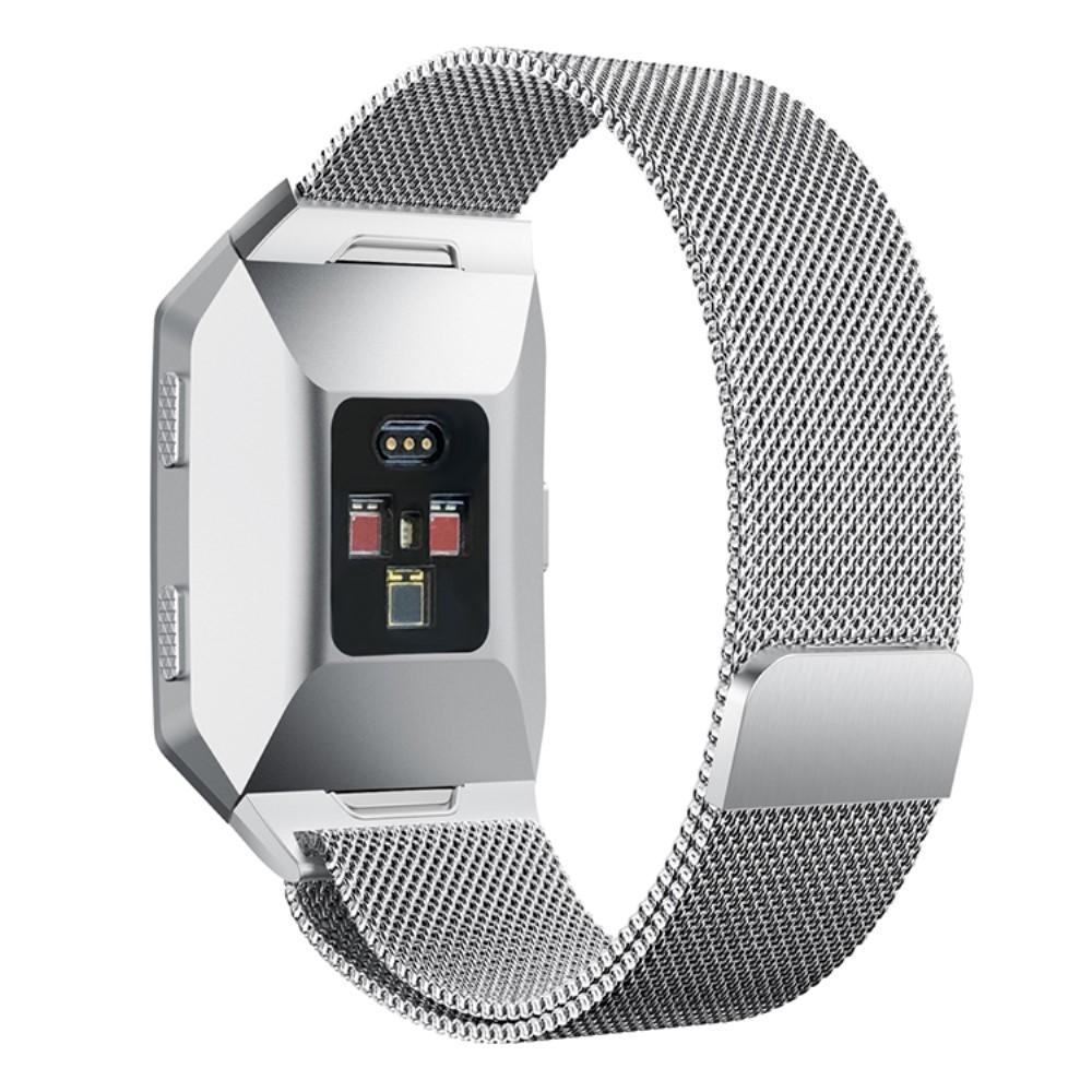 Armband Milanese Loop Fitbit Ionic silver