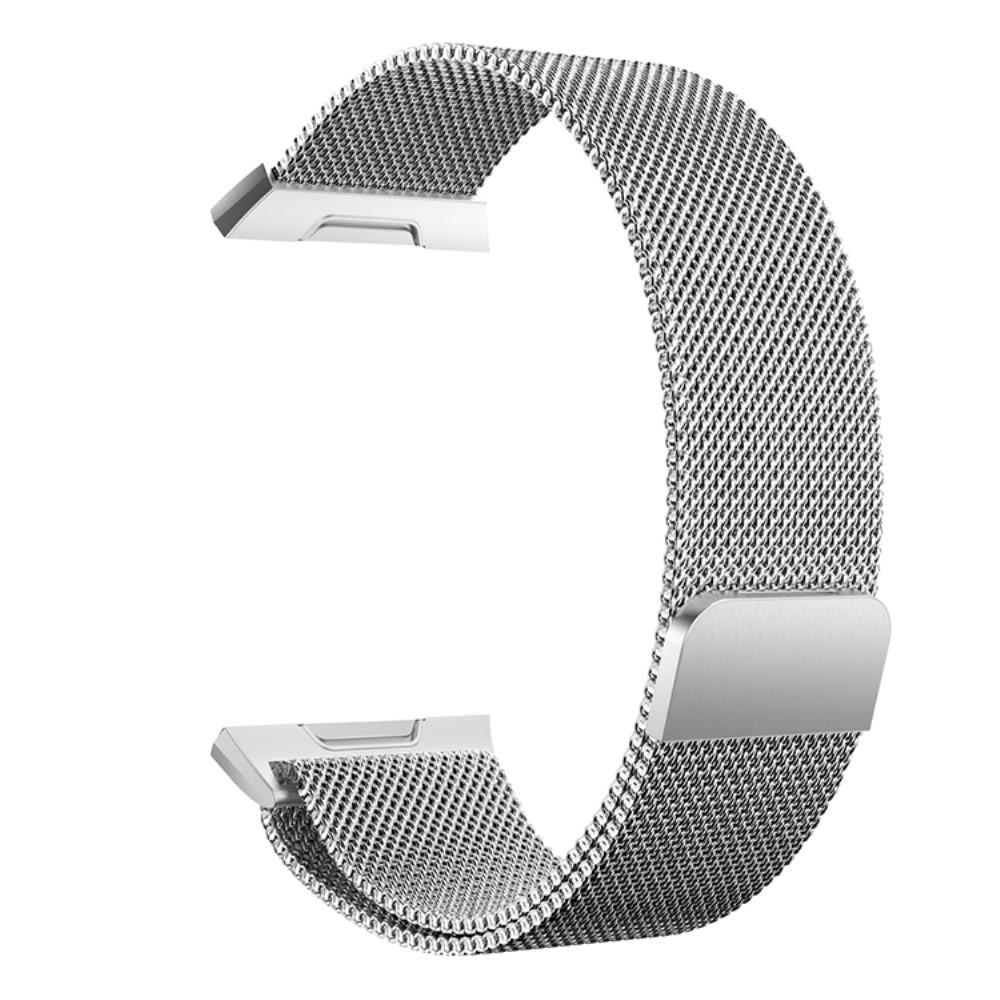 Armband Milanese Loop Fitbit Ionic silver
