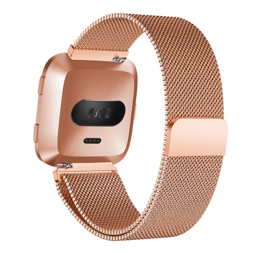 Armband Milanese Loop Fitbit Versa/Versa 2 roséguld