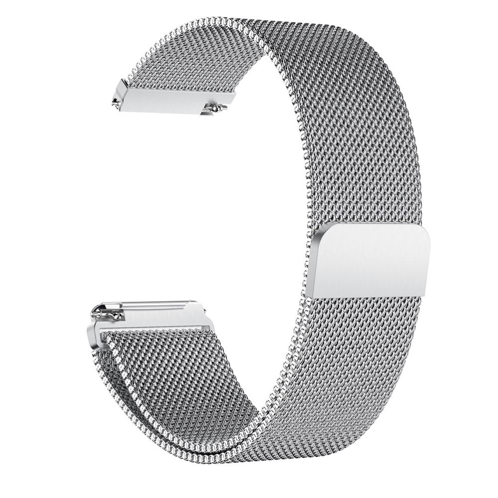 Armband Milanese Loop Fitbit Versa/Versa 2 silver