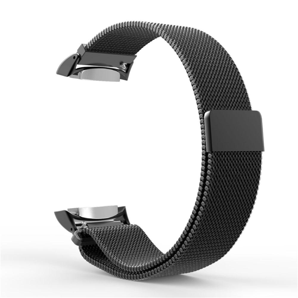 Armband Milanese Loop Samsung Gear S2 svart