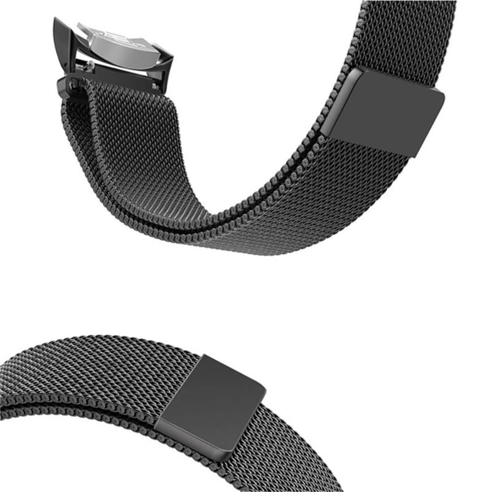 Armband Milanese Loop Samsung Gear S2 svart