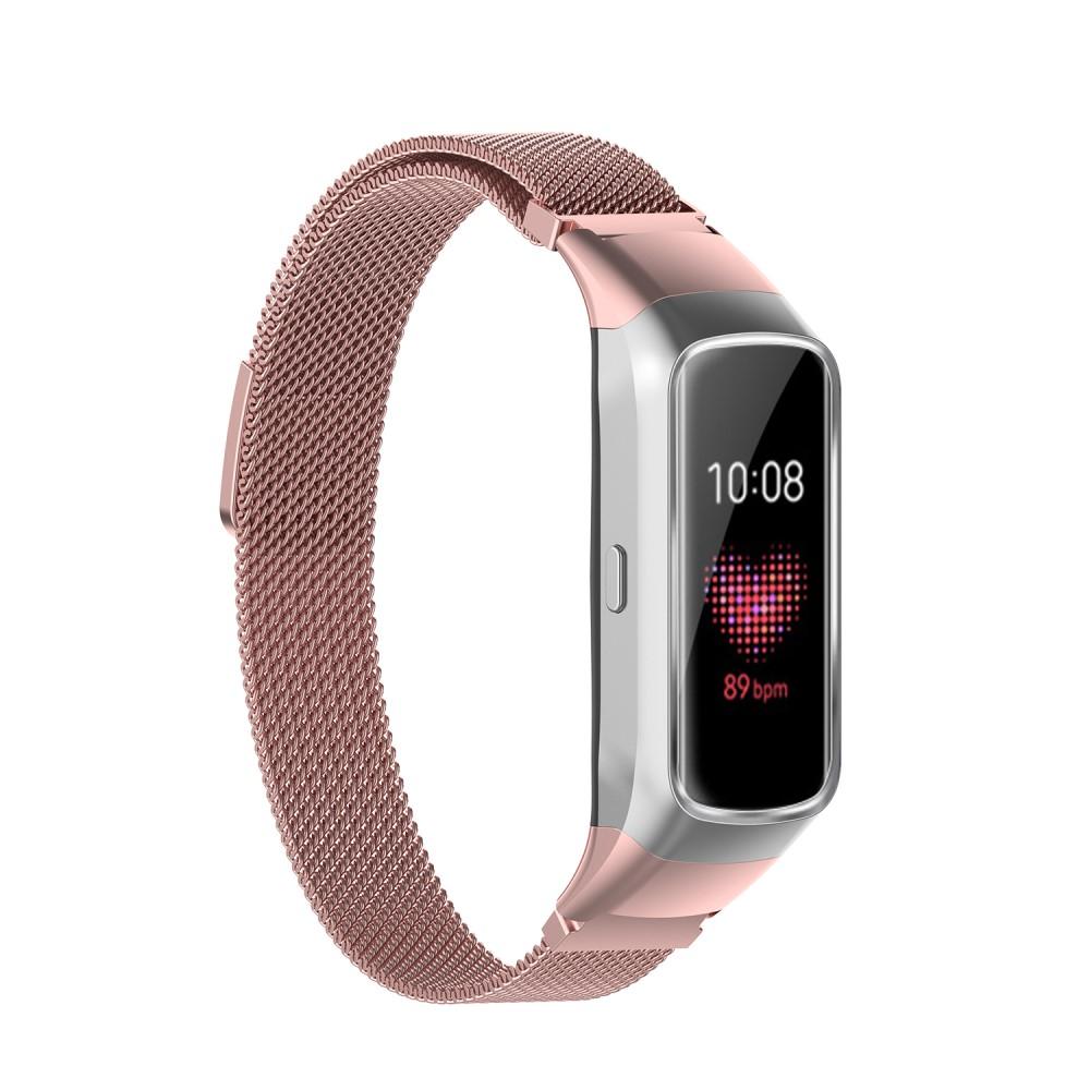 Armband Milanese Samsung Galaxy Fit rosa guld