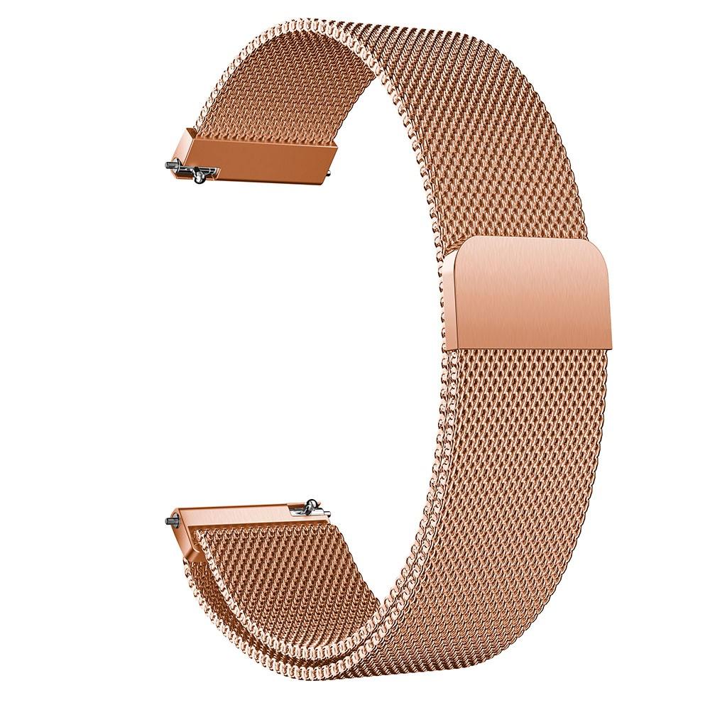 Armband Milanese Samsung Galaxy Watch Active Roséguld