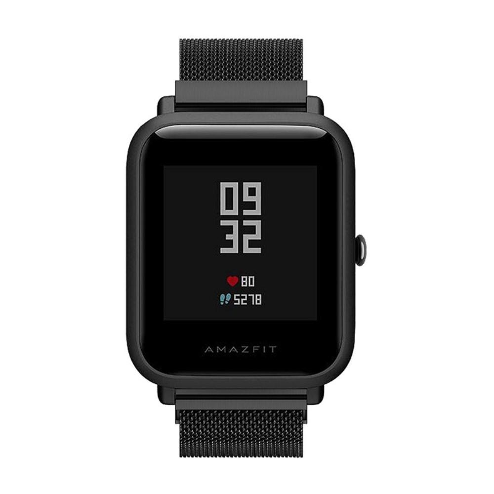 Armband Milanese Xiaomi Amazfit Bip svart