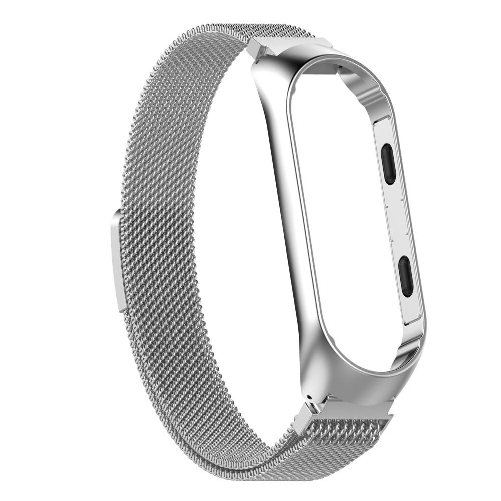 Armband Milanese Xiaomi Mi Band 3/4 silver