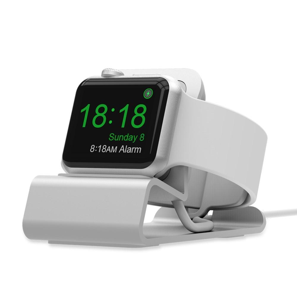 Bordsställ Aluminium Apple Watch silver