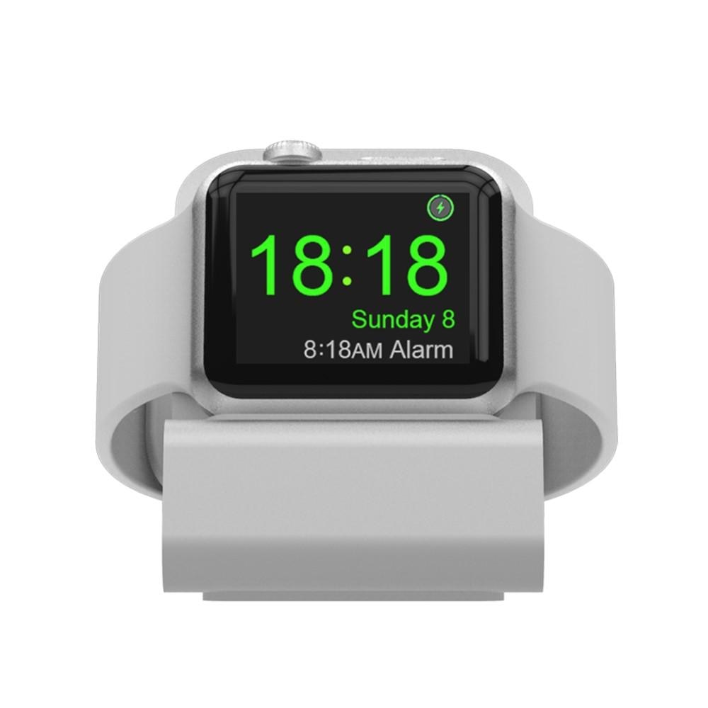 Bordsställ Aluminium Apple Watch silver