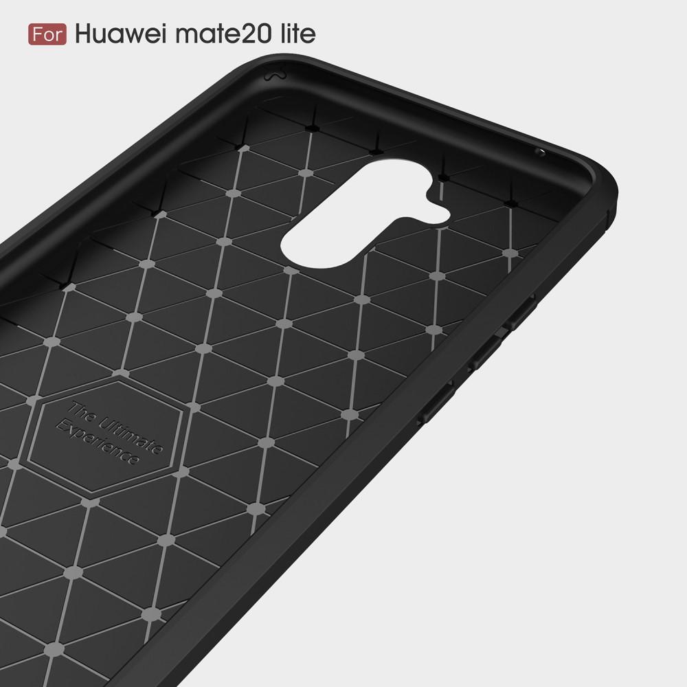 Brushed TPU Case for Huawei Mate 20 Lite black