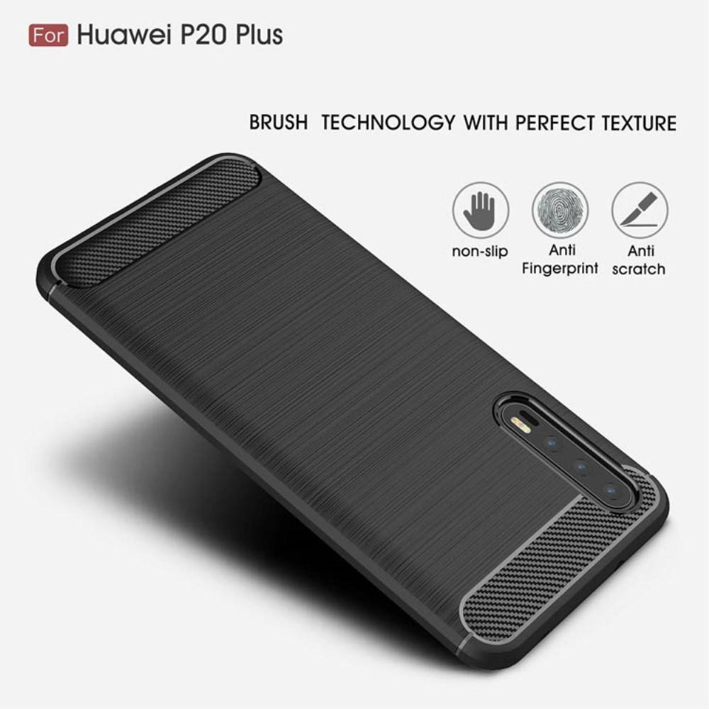 Brushed TPU Case for Huawei P20 Pro black