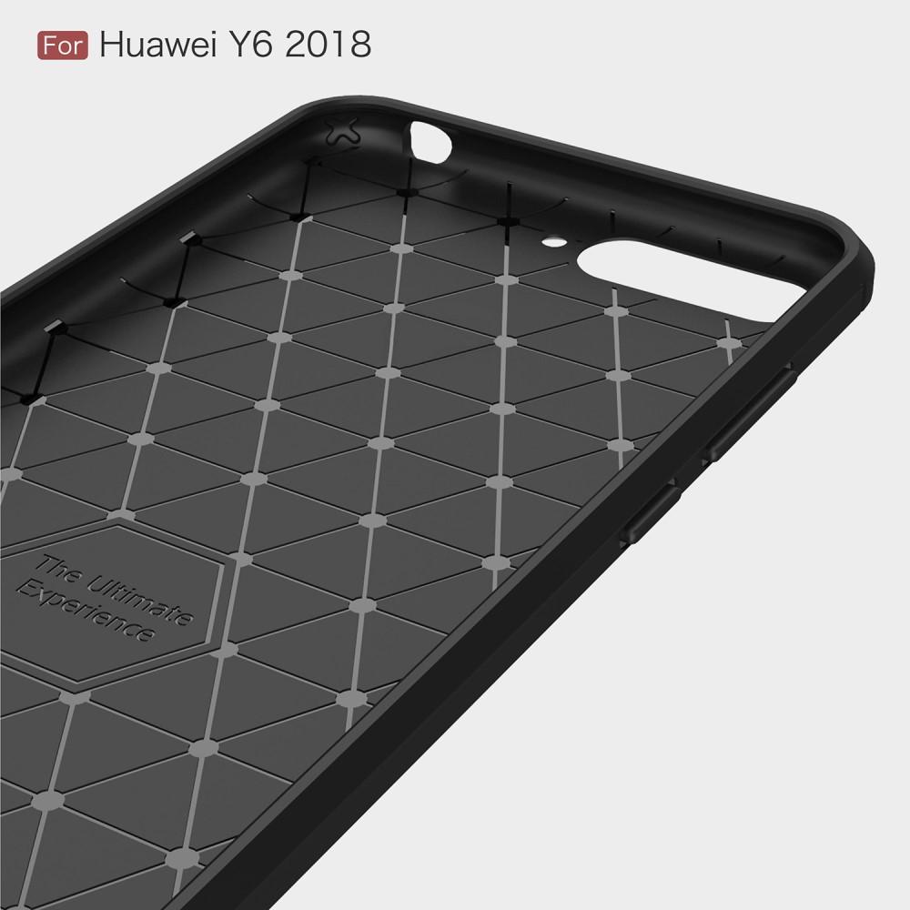 Brushed TPU Case for Huawei Y6 2018 black