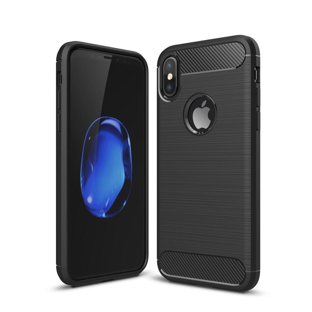 Brushed TPU Case for iPhone X/XS black