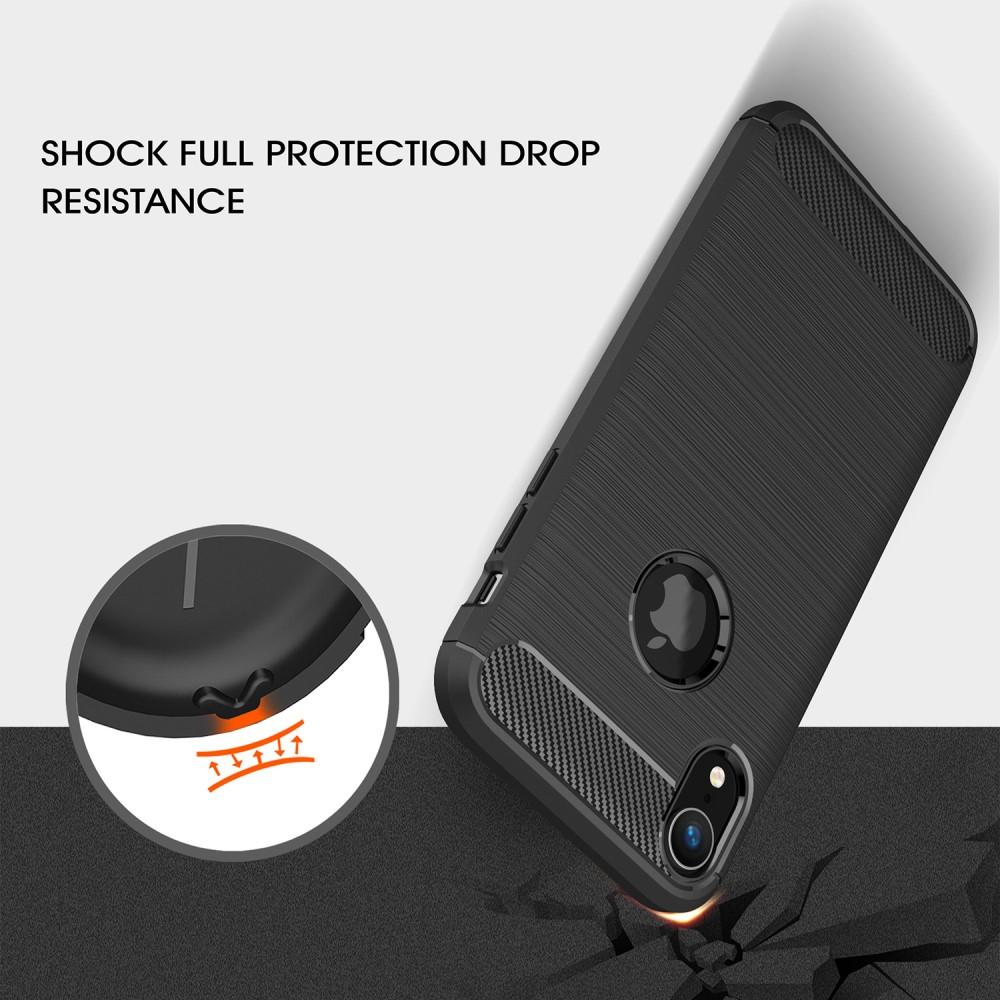 Brushed TPU Case for iPhone XR black