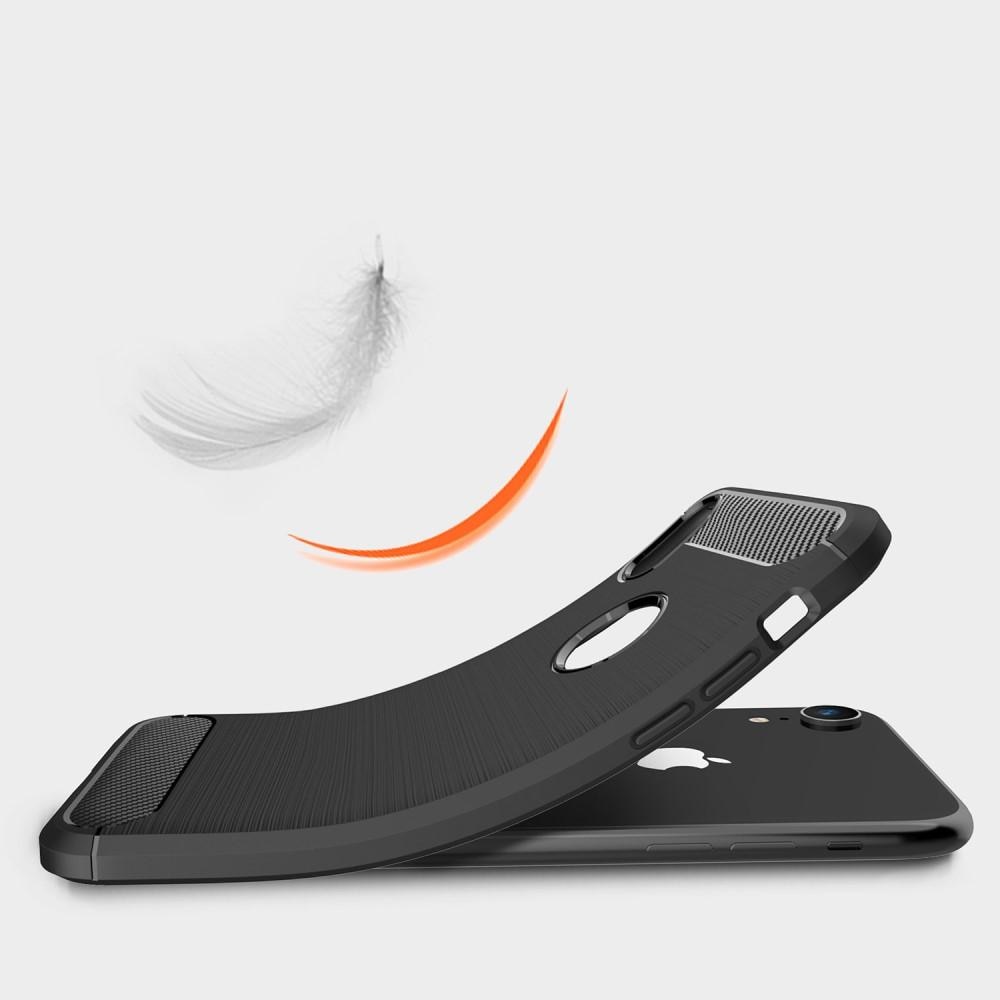iPhone Xr Skal TPU Brushed Svart