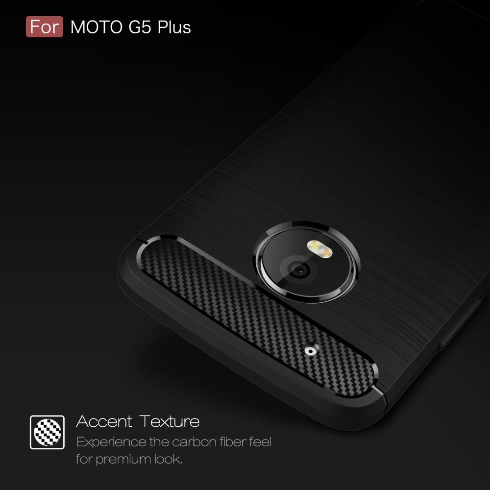 Brushed TPU Case for Lenovo Moto G5 Plus black