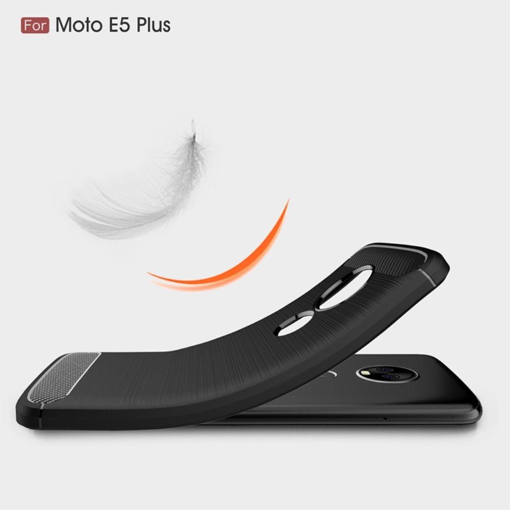 Brushed TPU Case for Moto E5 Plus black