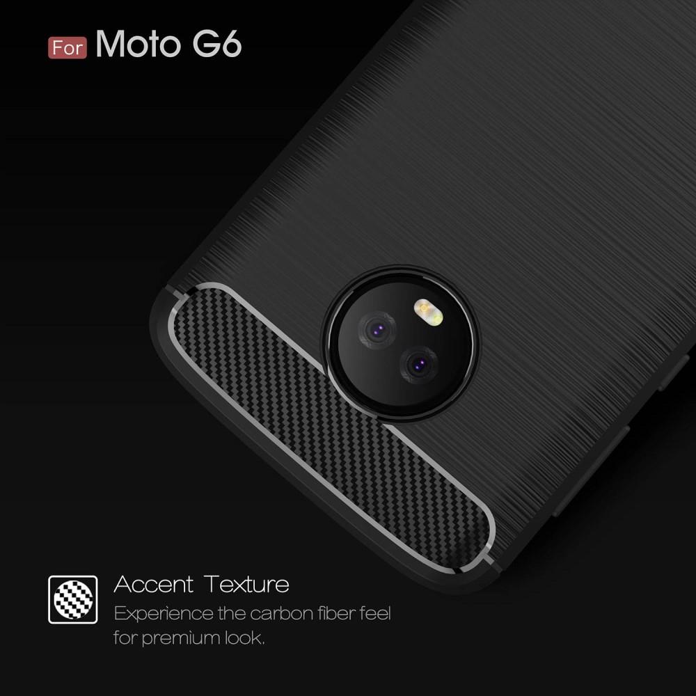 Brushed TPU Case for Moto G6 black