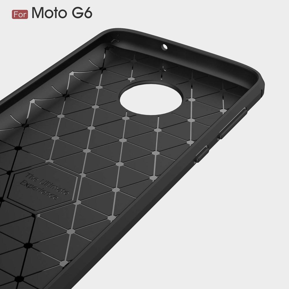 Brushed TPU Case for Moto G6 black